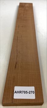 Neck Sycamore / European Maple, curly, Choco - Unique Piece #270